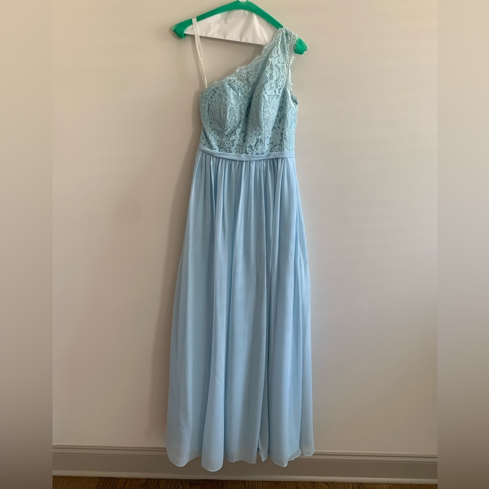 Amaze Custom Bridesmaid dress in blue size 4P
